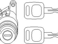 Cilindru inchidere AUDI 500 (44, 44Q, C3), AUDI 5000 combi (44, 44Q, C3), AUDI 4000 (89, 89Q, 8A, B3) - TOPRAN 108 611