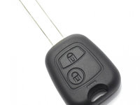 Citroen / Peugeot - carcasă cheie cu 2 butoane CC108
