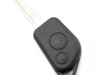 Citroen Peugeot - Carcasa cheie cu 2 butoane si suport de baterie CC208 CARGUARD