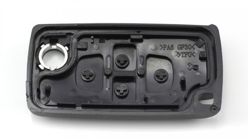 Citroen/Peugeot Carcasa Tip Cheie Briceag Cu 4 Butoane Si Suport Baterie Lama Tip VA2-SH4 CC201