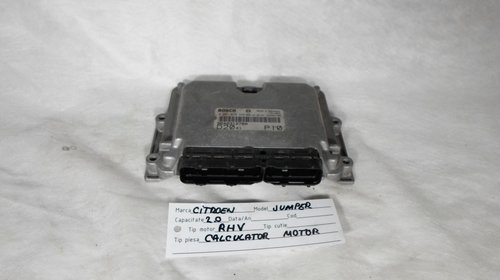 Clalculator Motor ECU Citroen Jumper 2.0 Hdi 