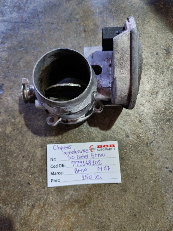 Clapeta Accelerație BMW 3.0 D M57 cod 779148102