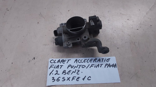 Clapeta Acceleratie Fiat Punto 2 / 1.2 benzina / 1999-2010/ cod 36SXFE1C