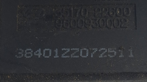 Clapeta Acceleratie Hyundai GETZ (TB) 2002 - Prezent Benzina 3515002600, 35150-02600, 9540930004, 3517022600, 35170-22600, 9600930002