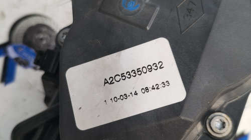 Clapeta acceleratie Nissan Qashqai, 2016, 1.6 dci, cod piesa: A2C53350932