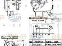 Clapeta acceleratie SKODA FABIA 6Y2 HELLA 6NW 351 344-001