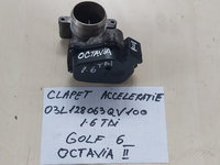 Clapeta Acceleratie Skoda Octavia 2 / Golf 6 / Passat B7 / Audi A4 B8 1.6 / 2.0 TDi ( 2008 - 2014 ) 03L128063