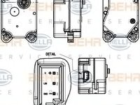 Clapeta acceleratie VOLVO V70 II SW HELLA 6NW 351 344-011