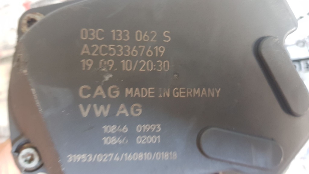 Clapeta acceleratie VW Jetta 4 1.4 TSI 1