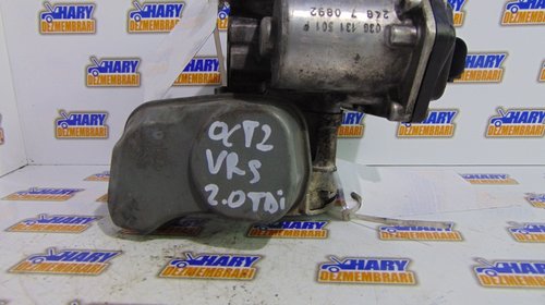 Clapeta acceleratie vw/skoda passat b6/octavia 2 cod motor bkp 2.0 tdi, cod original piesa : 03G 128 063 B