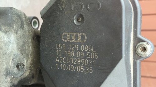 Clapeta admisie Audi A6 4F 2.7 TDI Euro 5 CANA cod 059129086L