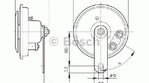 Claxon PEUGEOT 407 ( 6D ) 05/2004 - 2019 - pi