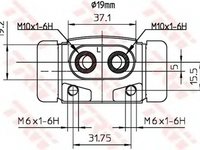 Clilindru pistonas frana HYUNDAI ELANTRA limuzina XD TRW BWD288