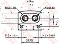 Clilindru pistonas frana HYUNDAI MATRIX FC TRW BWD287 PieseDeTop