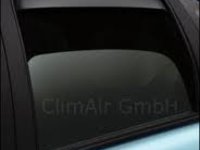 Climair set 2 deflectoare aer negre spate pt dacia duster 2010-