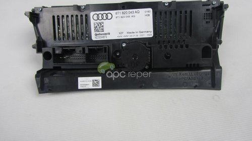 Climatronic original Audi A4 S4 8K / A5 S5 8T cod: 8T0820043AQ