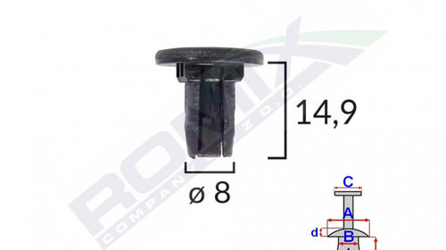 Clips Tapiterie Pentru Renault Laguna/scenic 