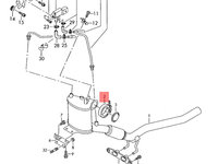 Colier toba 1K0253725Audi A3 8P 2.0TDI 2004 BKD OEM 1K0253725