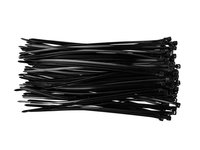 Coliere plastic 2.5 x 100 mm, 100 buc. negru 01-600