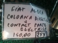 Coloana directie+contact parte electrica Fiat Albea 1.4 benzina