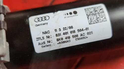 Coloana volan Audi A4 B8 Cod piesa : 8K0419506AC