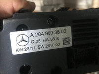 Comanda clima AC Mercedes C CLass W204