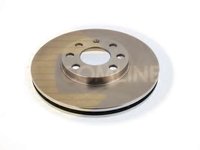 Comline disc frana fata 4gauri pt opel astra g