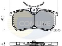 Comline set placute frana spate pt ford focus 1