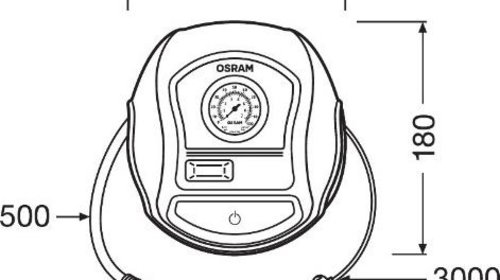 Compresor 12V - TYREinflate 200 Compresor ana