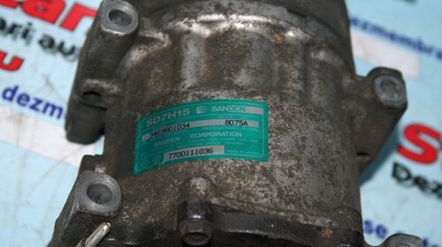 Compresor A/C Renault Laguna I, 1994 - 2000, 1.6 16v benzina