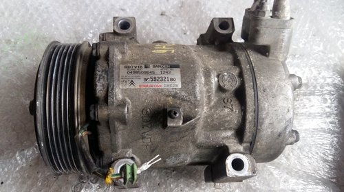 Compresor ac 1.4 hdi 1.6 hdi citroen c4 berlingo xsara picasso c5 9659232180 9hz