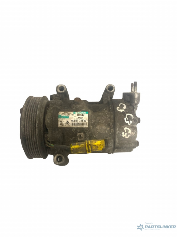 Compresor AC 1.4HDI CITROËN C3 I FC_, FN_ 2002 - > OEM 9655191680