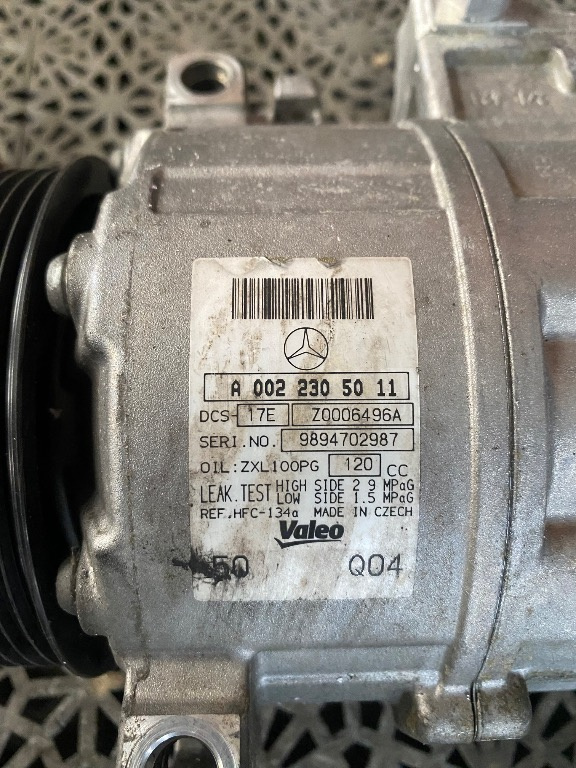 Compresor AC 2.2 CDI Mercedes C Class W2
