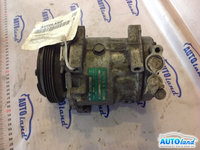 Compresor AC 7700875357 1.4 Benzina, 55KW, 4 Caneluri Renault CLIO II BB0/1/2 ,CB0/1/2 1998