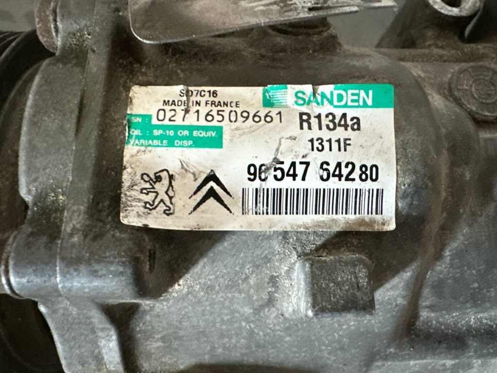 Compresor AC 9654764280 Citroen C5 II Br