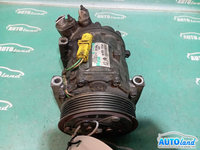 Compresor AC 9656572680 1.6 HDI, 6 Can Peugeot 407 6D 2004