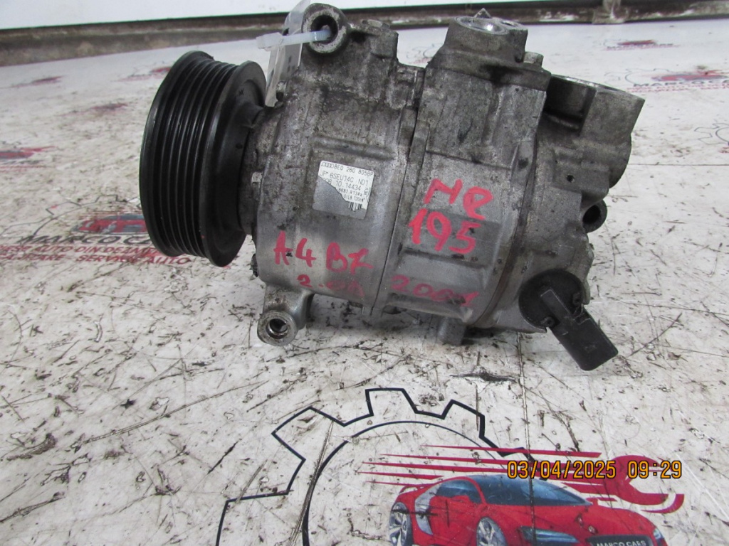 COMPRESOR Ac/ AUDI - A4 B7 - 2005-2008