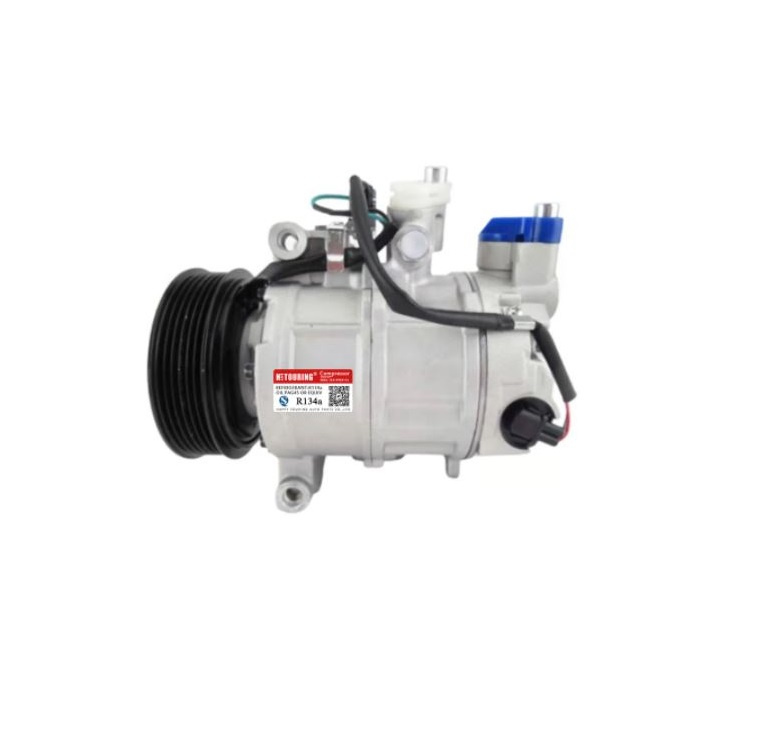Compresor AC Audi A6, 2010-, A7, 2010-, Motor 2.8 V6, 3.0 V6k Tfsi, Rola De 125 Mm, 6 nervuri, De Tip Denso: 6zse14, Priza: 15,3, SRL, Tip Gaz: R134a, OE: 4m0820803m,