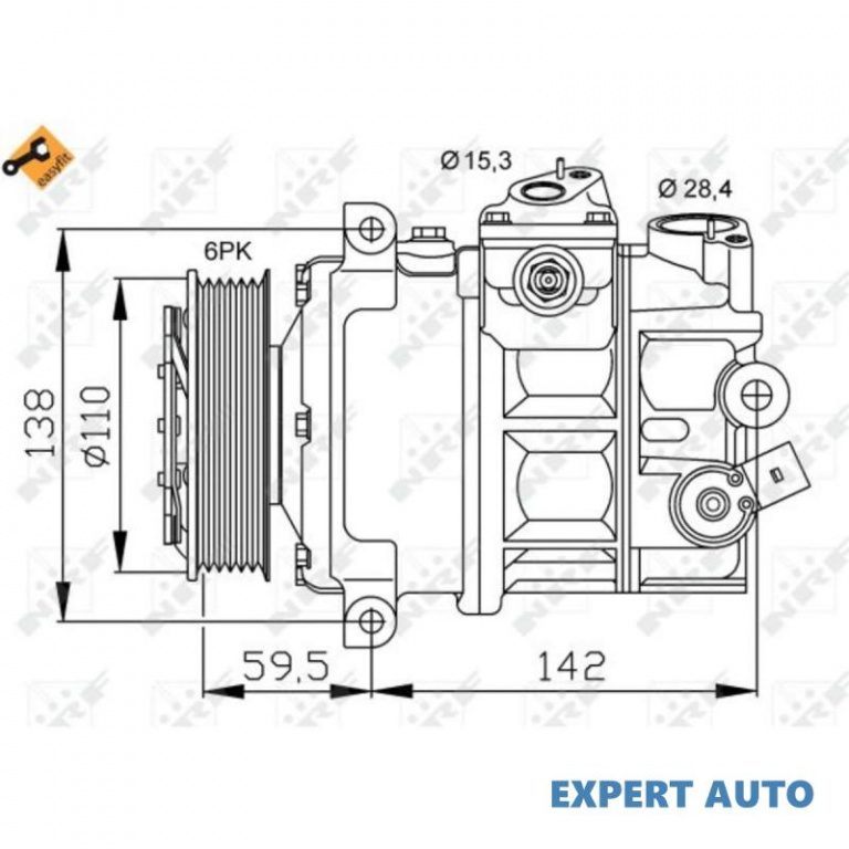 Compresor ac Audi AUDI A4 (8E2, B6) 2000-2004 #2 1