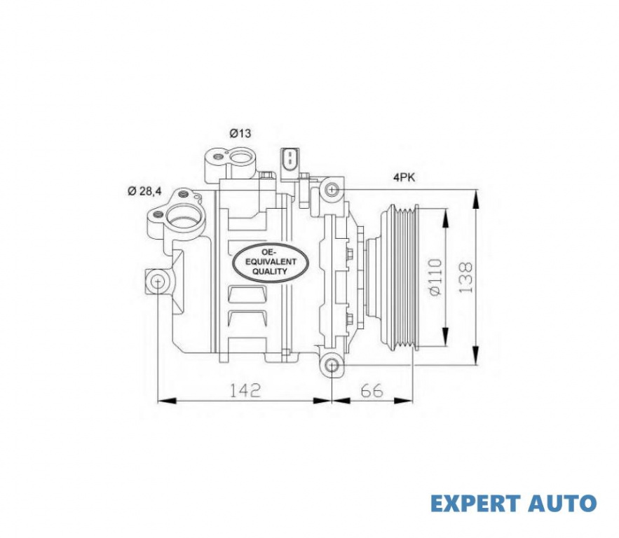 Compresor ac Audi AUDI A4 (8E2, B6) 2000-2004 #3 0300K226