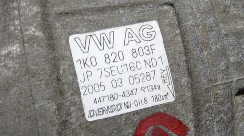 Compresor AC Audi Seat Skoda VW 1.4 1.6 2.0 FSI cod 1K0820803F gama VAG
