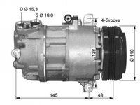 Compresor ac BMW 3 Touring (E46) 1999-2005 #3 0600K395