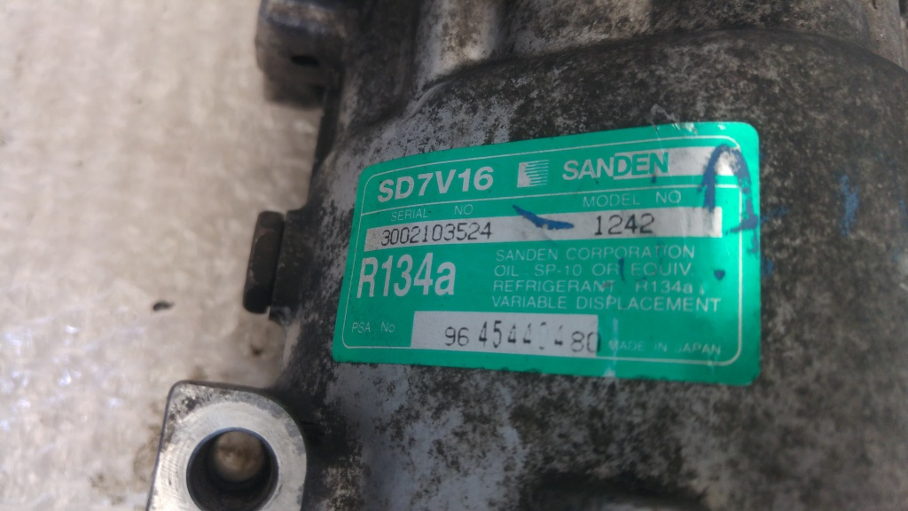 Compresor AC Citroen C8, 2.0 16V, 158 CP
