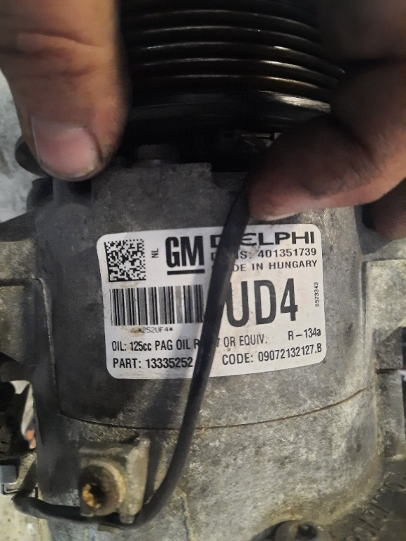 Compresor ac clima opel astra j 2.0cdti zafira 2.0