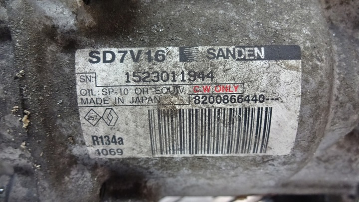 Compresor AC Dacia Logan, 1.5 DCi, 68CP,
