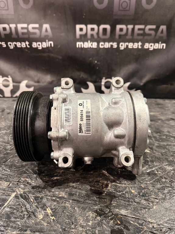 Compresor AC Dacia Logan 1 Sandero 1 1.4 Benzina - Cod 8200 720 417 Sanden SD6V12 - imagine 2