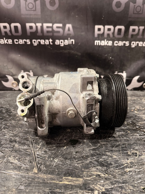 Compresor AC Dacia Logan 1 Sandero 1 1.4 Benzina - Cod 8200 720 417 Sanden SD6V12 - imagine 4