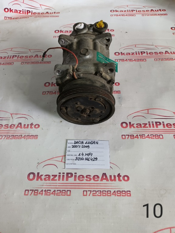 COMPRESOR AC DACIA LOGAN 2004-2009 1.4 MPI 8200116429