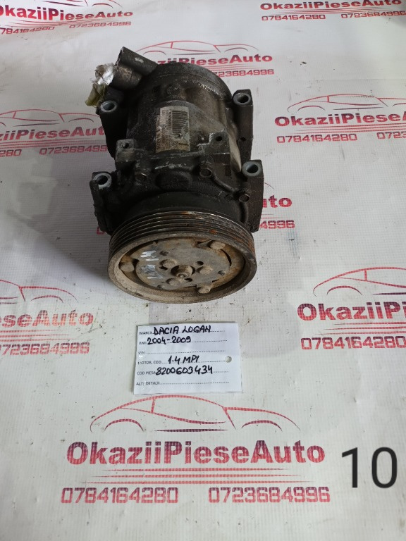 COMPRESOR AC DACIA LOGAN 2004-2009 1.4 MPI 8200603434