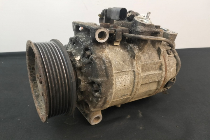 Compresor AC Denso TYP 9PA 3.2 V6 CAT 8B0820803C / 447170-8688 / 8B0820803C / 4471708688 Audi Q7 4L [2005 - 2009]